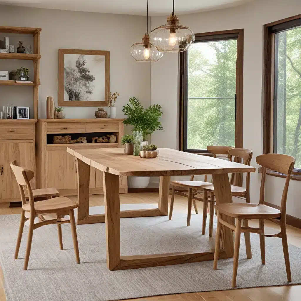 Crafting Eco-Friendly Homes: Real Wood Furniture as the Centerpiece