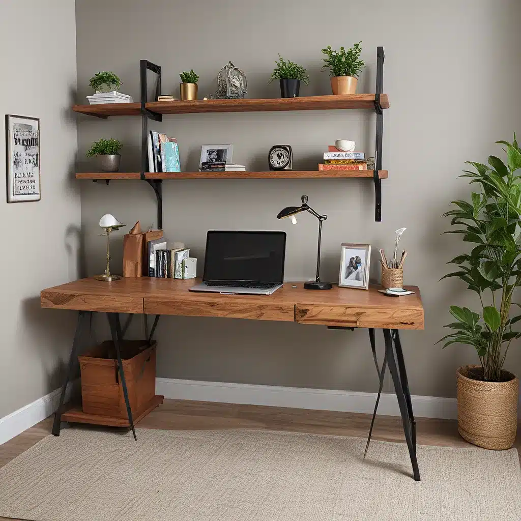 Curate Your Dream Workspace: Personalized Wood Desks and Shelves