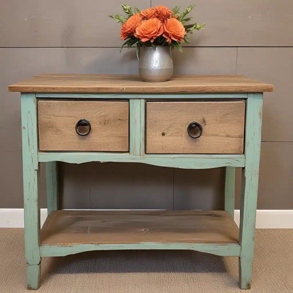 Embracing Imperfections: DIY Furniture with Rustic-Chic Charm