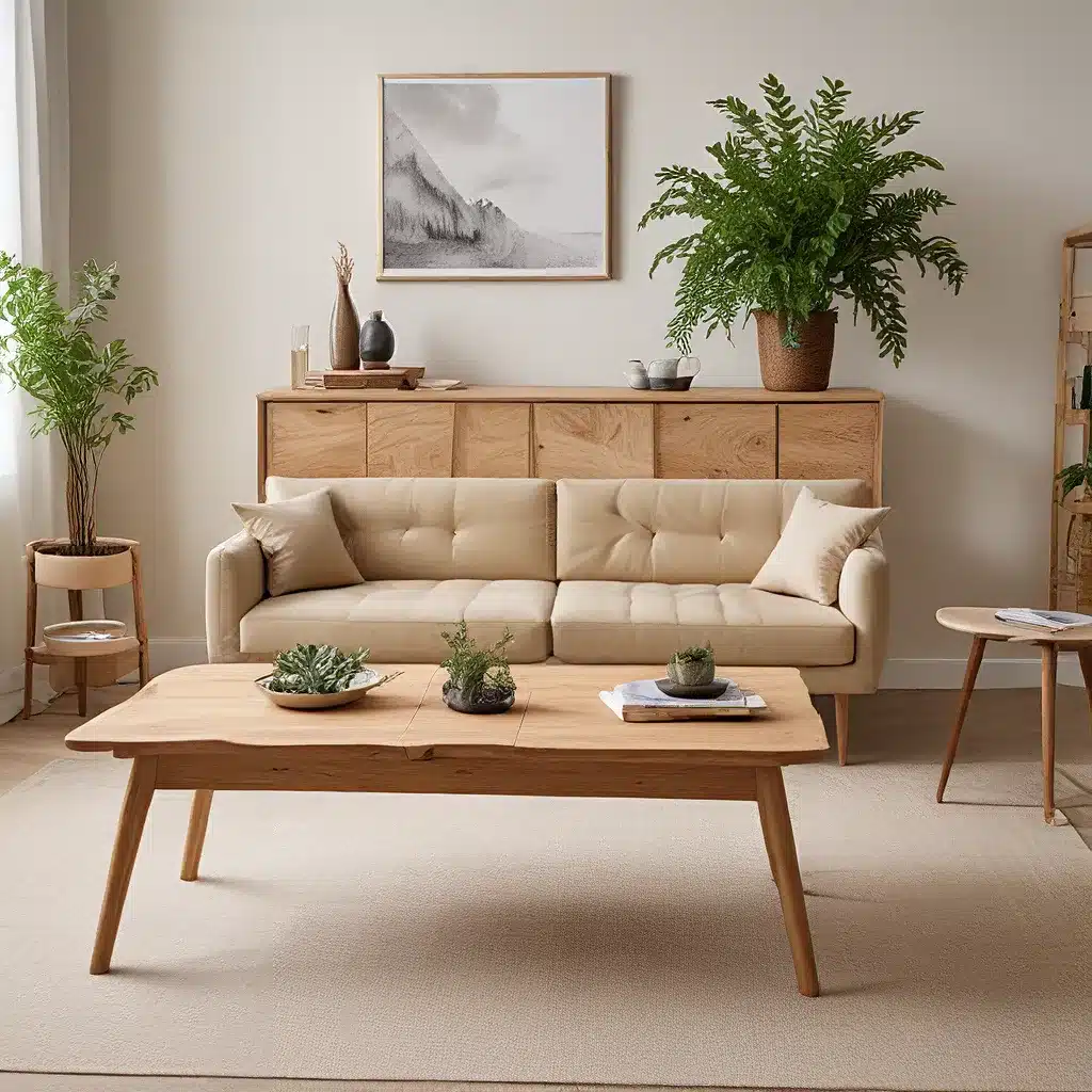 Embracing Nature’s Charm: Eco-Friendly Furniture for a Sustainable Home