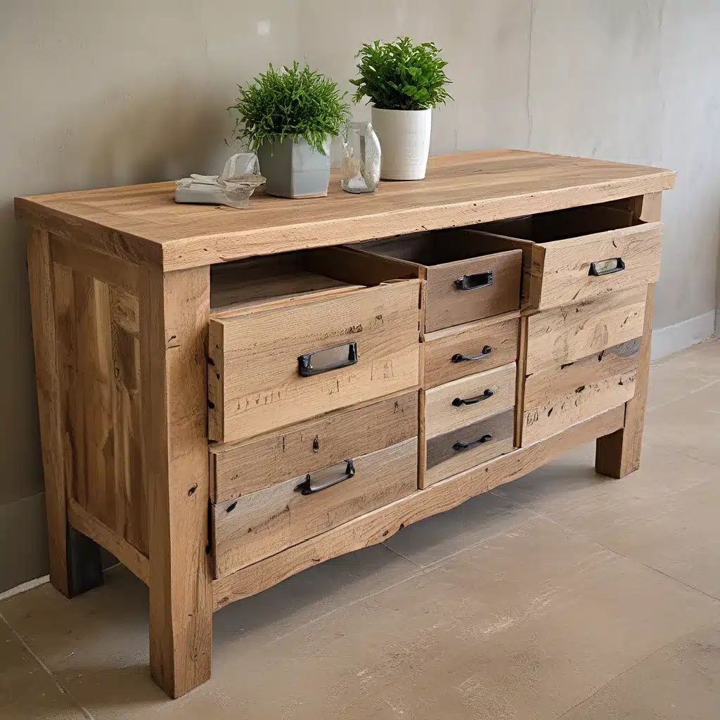 Embracing the Rustic Allure: Crafting Furniture with Reclaimed Wood Essentials