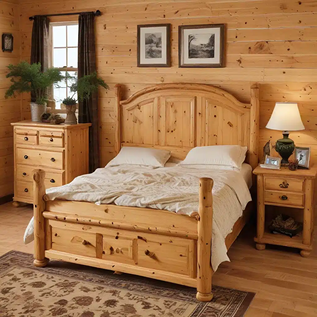 Embracing the Rustic Charm: Highlighting the Beauty of Knotty Pine in Furniture