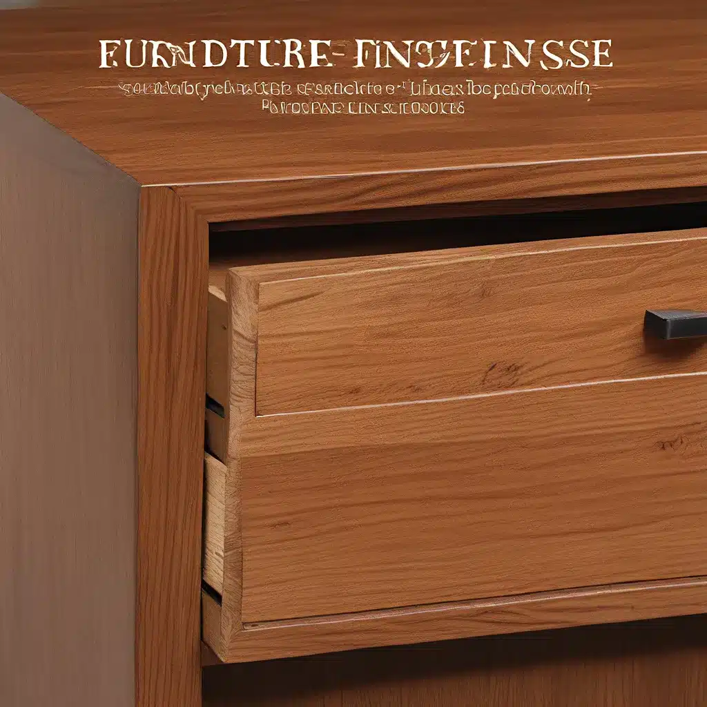 Furniture Finesse: Mastering the Art of Seamless Craftsmanship