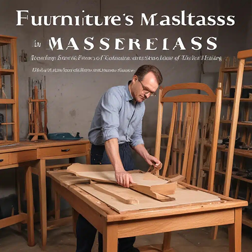 Furniture Maker’s Masterclass: Revealing the Techniques of the Pros