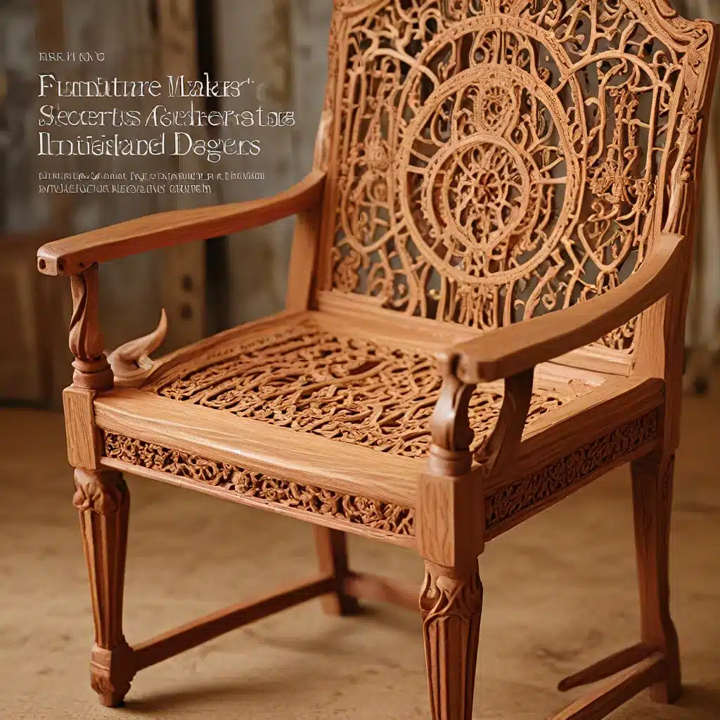 Furniture Maker’s Secrets: Unveiling the Techniques Behind Intricate Designs