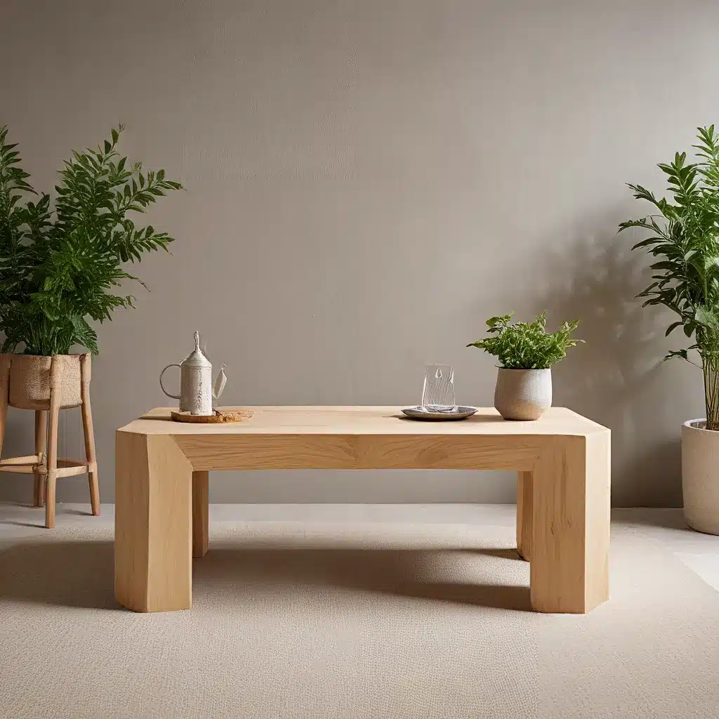 Harmonizing Nature and Design: Eco-Friendly Furniture for a Mindful Living