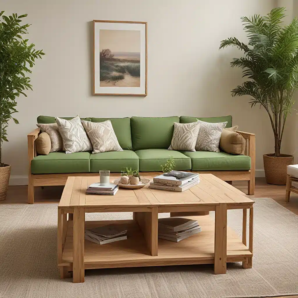 Sustainable Serenity: Crafting an Oasis with Eco-Friendly Furniture