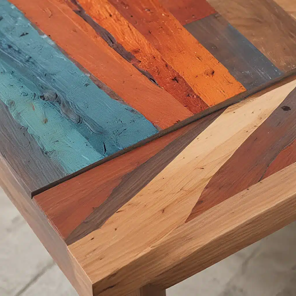 The Woodworker’s Palette: Blending Colors and Textures for Stunning Furniture