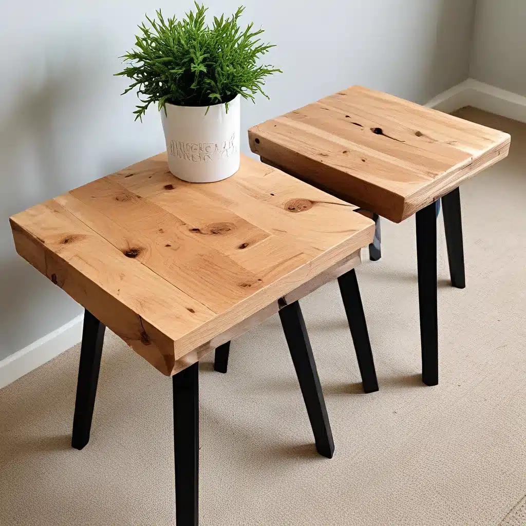 Timber Transformation: Upcycling Techniques for Unique Side Tables