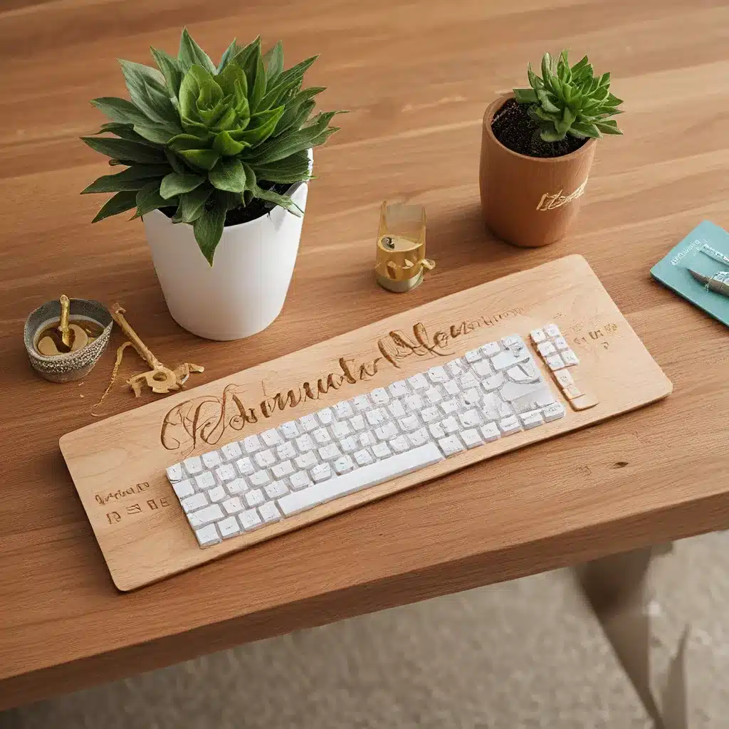 Unlock Your Creative Potential: Personalized Wood Pieces for the Home Office
